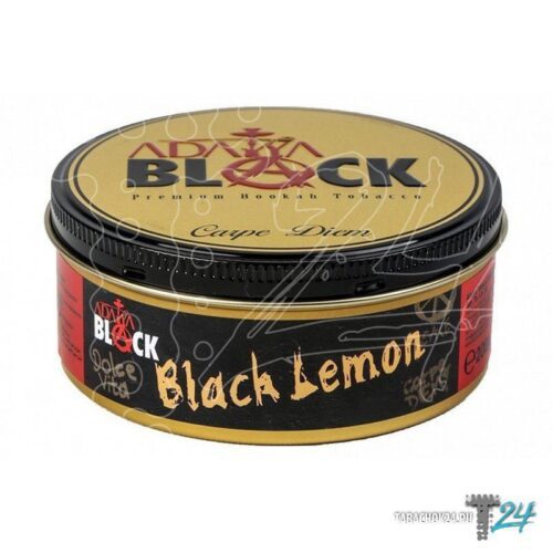 Adalya / Смесь для кальяна Adalya Black Black Lemon (Черный лимон), 200г [M] в ХукаГиперМаркете Т24