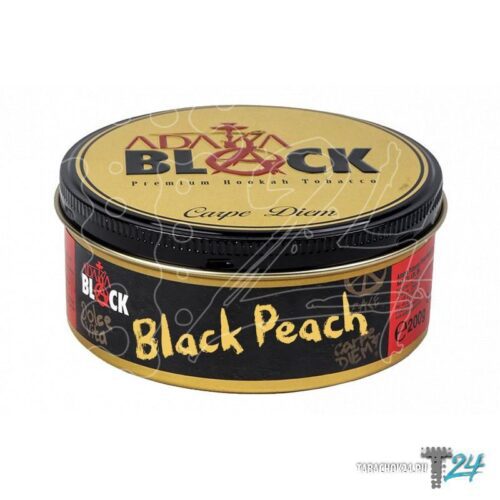Adalya / Смесь для кальяна Adalya Black Black Peach (Черный персик), 200г [M] в ХукаГиперМаркете Т24