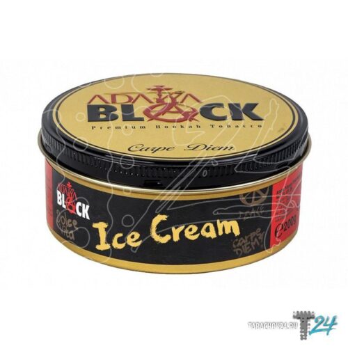 Adalya / Смесь для кальяна Adalya Black Ice Cream (Мороженое) 200г [M] в ХукаГиперМаркете Т24