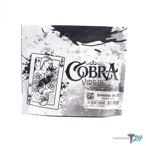 Cobra / Бестабачная смесь Cobra Virgin 3-502 Banana split, 250г в ХукаГиперМаркете Т24