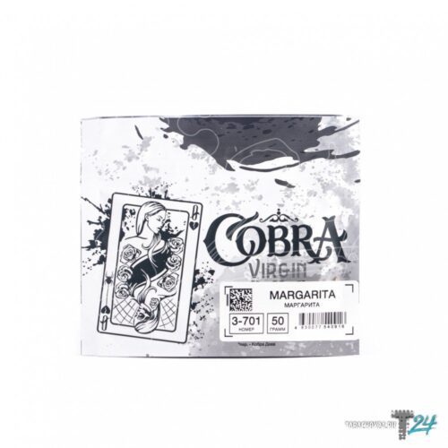 Cobra / Бестабачная смесь Cobra Virgin 3-701 Margarita, 50г в ХукаГиперМаркете Т24