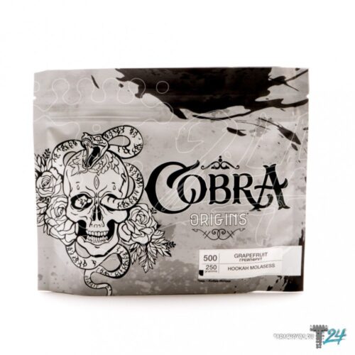 Cobra / Бестабачная смесь Cobra Origins Grapefruit, 250г в ХукаГиперМаркете Т24