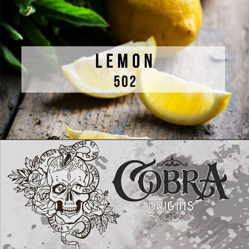 Cobra / Бестабачная смесь Cobra Origins Lemon, 50г в ХукаГиперМаркете Т24