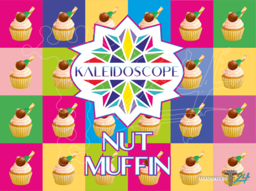 Kaleidoscope Hookah / Бестабачная смесь Kaleidoscope Nut Muffin 200г в ХукаГиперМаркете Т24