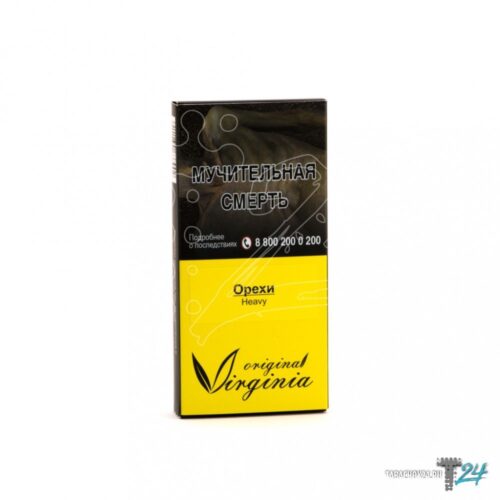 Original Virginia / Табак Original Virginia Heavy Орехи, 50г [M] в ХукаГиперМаркете Т24