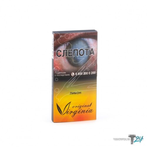 Original Virginia / Табак Original Virginia Лимон, 50г [M] в ХукаГиперМаркете Т24