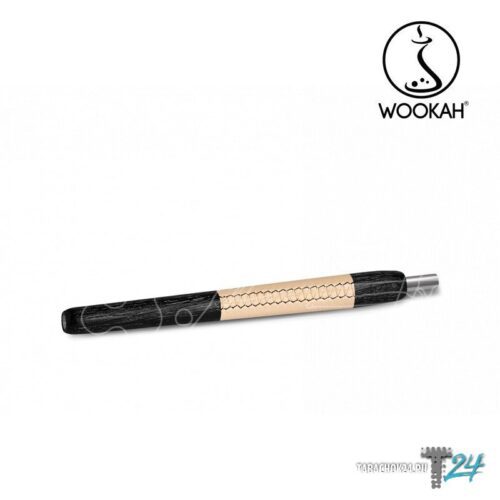 WOOKAH / Мундштук для кальяна Wookah Wooden Mouthpiece Nox Beige Leather в ХукаГиперМаркете Т24