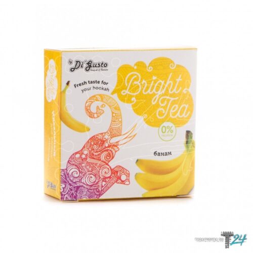 Bright Tea / Бестабачная смесь Bright Tea Банан, 50г в ХукаГиперМаркете Т24