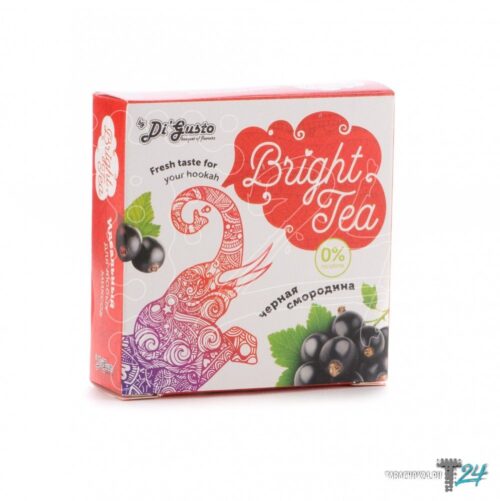 Bright Tea / Бестабачная смесь Bright Tea Черная Смородина, 50г в ХукаГиперМаркете Т24