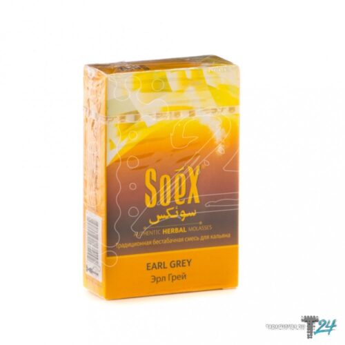 Soex / Бестабачная смесь Soex Earl grey, 50г в ХукаГиперМаркете Т24