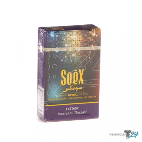 Soex / Бестабачная смесь Soex Ecstasy, 50г в ХукаГиперМаркете Т24