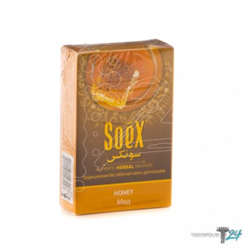 Soex / Бестабачная смесь Soex Honey, 50г в ХукаГиперМаркете Т24
