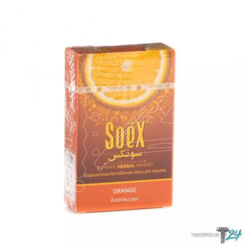 Soex / Бестабачная смесь Soex Orange, 50г в ХукаГиперМаркете Т24