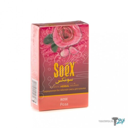 Soex / Бестабачная смесь Soex Rose, 50г в ХукаГиперМаркете Т24