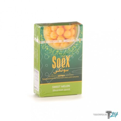 Soex / Бестабачная смесь Soex Sweet melon, 50г в ХукаГиперМаркете Т24