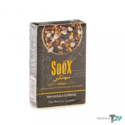 Soex / Бестабачная смесь Soex Pan masala supreme, 50г в ХукаГиперМаркете Т24