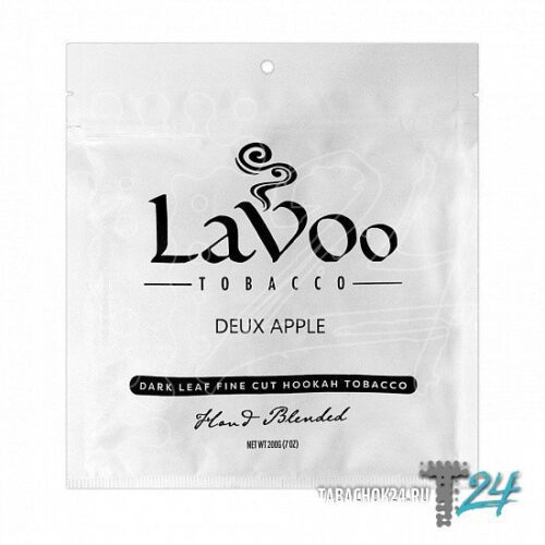Lavoo / Табак Lavoo Deux apple, 100г [M] в ХукаГиперМаркете Т24