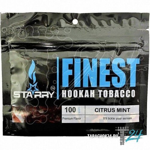Starry / Табак Starry Citrus mint, 100г [M] в ХукаГиперМаркете Т24