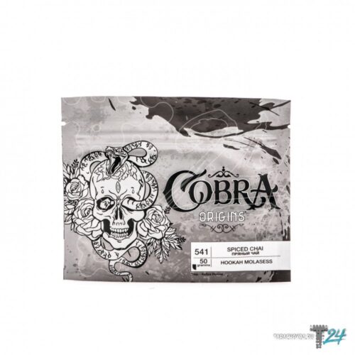 Cobra / Бестабачная смесь Cobra Origins 541 Spiced chai, 50г в ХукаГиперМаркете Т24