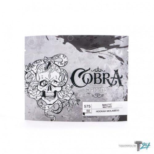 Cobra / Бестабачная смесь Cobra Origins 575 Mastic, 50г в ХукаГиперМаркете Т24