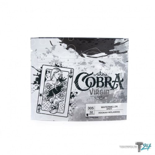 Cobra / Бестабачная смесь Cobra Virgin 305 Watermelon, 50г в ХукаГиперМаркете Т24
