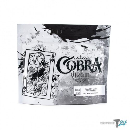 Cobra / Бестабачная смесь Cobra Virgin 374 Bloody Mary, 250г в ХукаГиперМаркете Т24