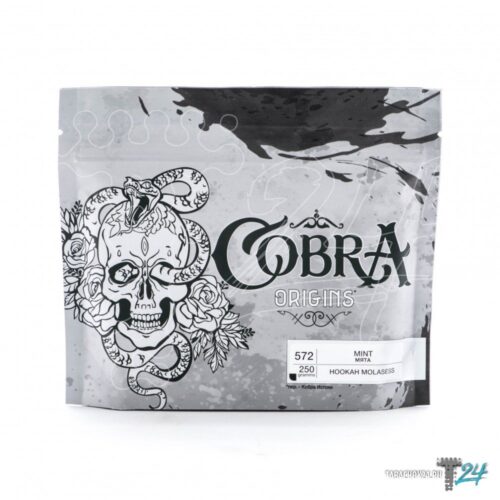 Cobra / Бестабачная смесь Cobra Origins 572 Mint, 250г в ХукаГиперМаркете Т24