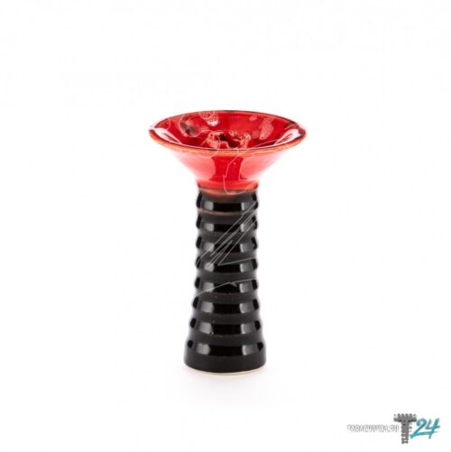 Cosmo / Чаша для кальяна Cosmo Bowl Alien красно-чёрная в ХукаГиперМаркете Т24