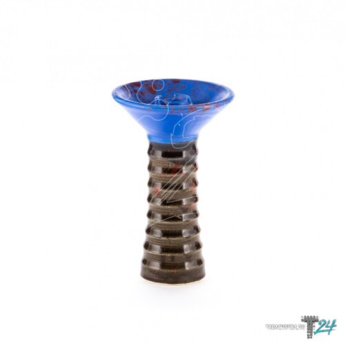 Cosmo / Чаша для кальяна Cosmo Bowl Alien сине-чёрная в ХукаГиперМаркете Т24