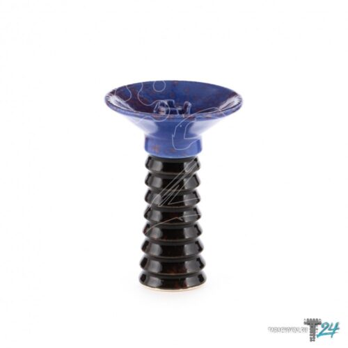 Cosmo / Чаша для кальяна Cosmo Bowl Hybryd сине-чёрная в ХукаГиперМаркете Т24
