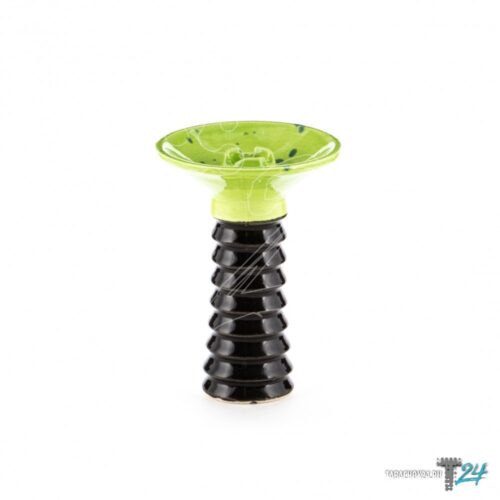Cosmo / Чаша для кальяна Cosmo Bowl Hybryd зелёно-чёрная в ХукаГиперМаркете Т24