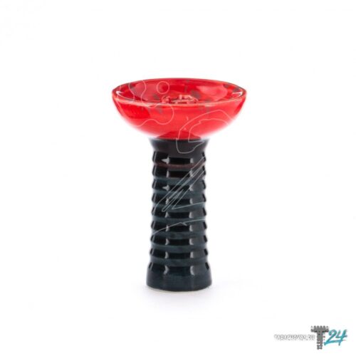 Cosmo / Чаша для кальяна Cosmo Bowl Phunnel красно-чёрная в ХукаГиперМаркете Т24