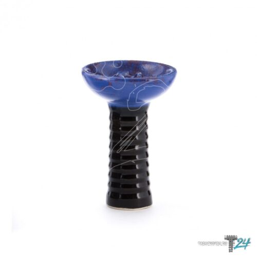 Cosmo / Чаша для кальяна Cosmo Bowl Phunnel сине-чёрная в ХукаГиперМаркете Т24