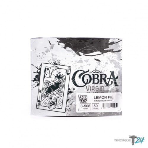 Cobra / Бестабачная смесь Cobra Virgin 3-508 Lemon pie, 50г в ХукаГиперМаркете Т24