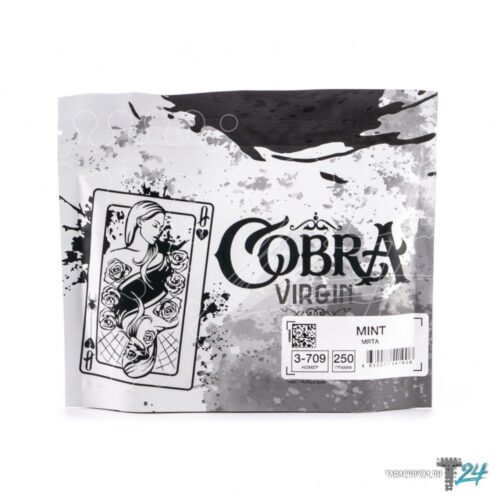 Cobra / Бестабачная смесь Cobra Virgin 3-709 Mint 250г в ХукаГиперМаркете Т24