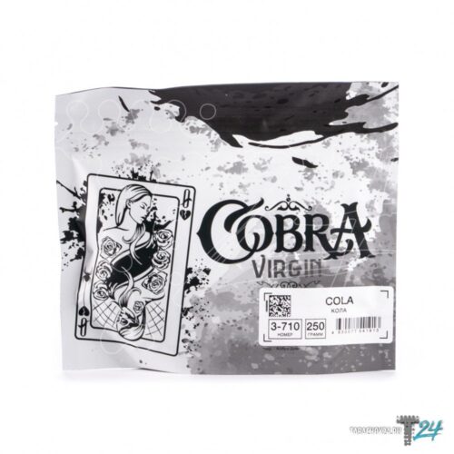 Cobra / Бестабачная смесь Cobra Virgin 3-710 Cola, 250г в ХукаГиперМаркете Т24