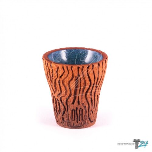 OSH / Чаша Osh Groot red wood glaze серо-синяя в ХукаГиперМаркете Т24