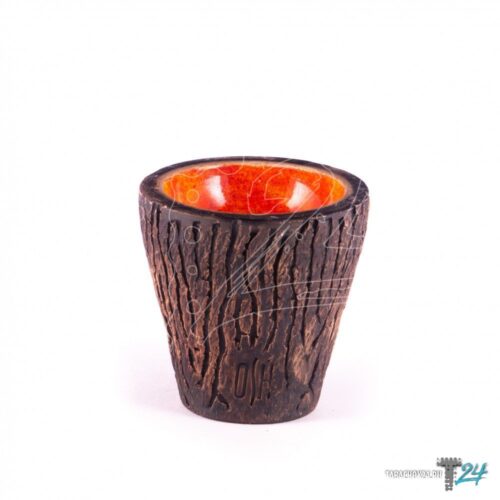 OSH / Чаша Osh Groot white wood glaze оранжевая в ХукаГиперМаркете Т24