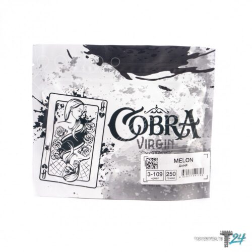 Cobra / Бестабачная смесь Cobra Virgin 3-109 Melon, 250г в ХукаГиперМаркете Т24