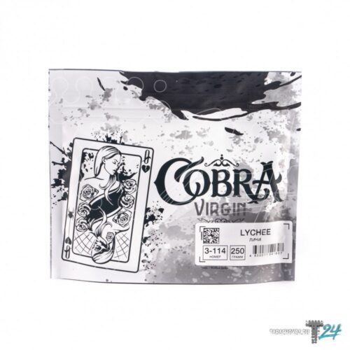Cobra / Бестабачная смесь Cobra Virgin 3-114 Lychee, 250г в ХукаГиперМаркете Т24