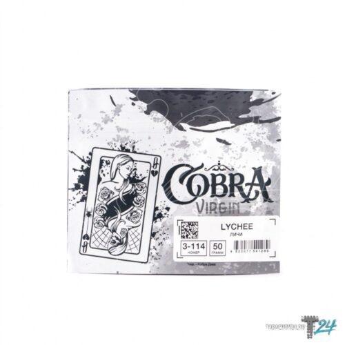 Cobra / Бестабачная смесь Cobra Virgin 3-114 Lychee, 50г в ХукаГиперМаркете Т24