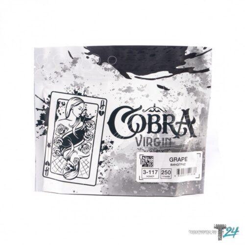 Cobra / Бестабачная смесь Cobra Virgin 3-117 Grape, 250г в ХукаГиперМаркете Т24