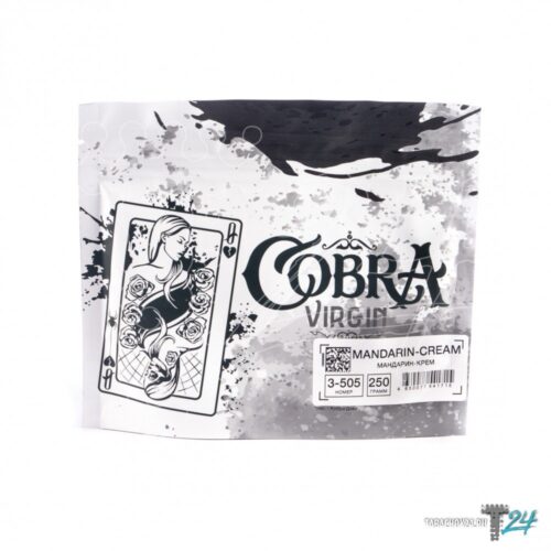 Cobra / Бестабачная смесь Cobra Virgin 3-505 Mandarin-cream, 250г в ХукаГиперМаркете Т24