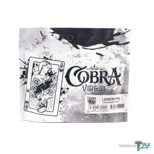 Cobra / Бестабачная смесь Cobra Virgin 3-508 Lemon pie, 250г в ХукаГиперМаркете Т24
