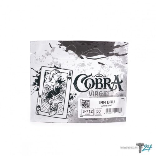 Cobra / Бестабачная смесь Cobra Virgin 3-712 Irn bru, 50г в ХукаГиперМаркете Т24
