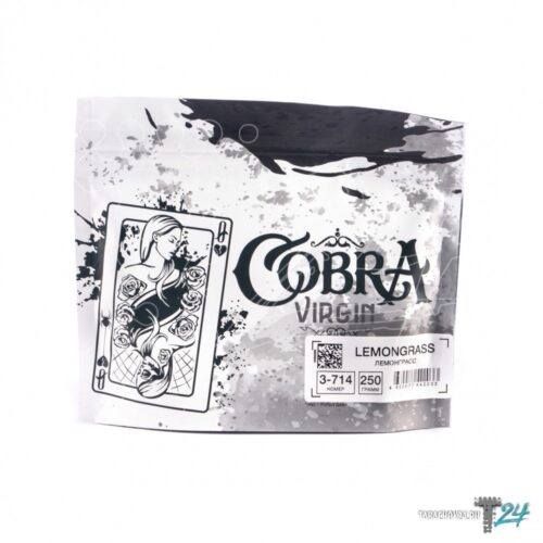 Cobra / Бестабачная смесь Cobra Virgin 3-714 Lemongrass, 250г в ХукаГиперМаркете Т24