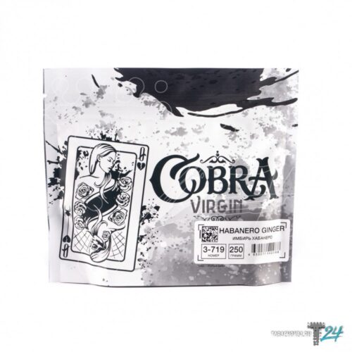 Cobra / Бестабачная смесь Cobra Virgin 3-719 Habanero ginger, 250г в ХукаГиперМаркете Т24