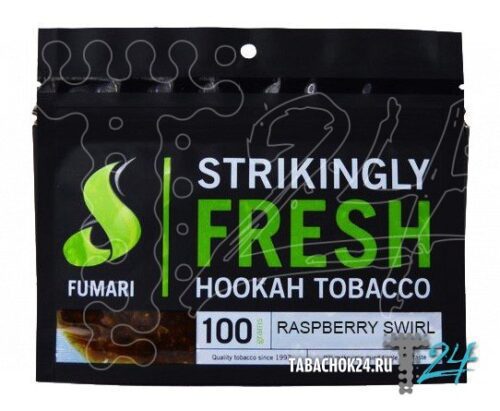 Fumari / Табак Fumari Raspberry swirl, 100г [M] в ХукаГиперМаркете Т24