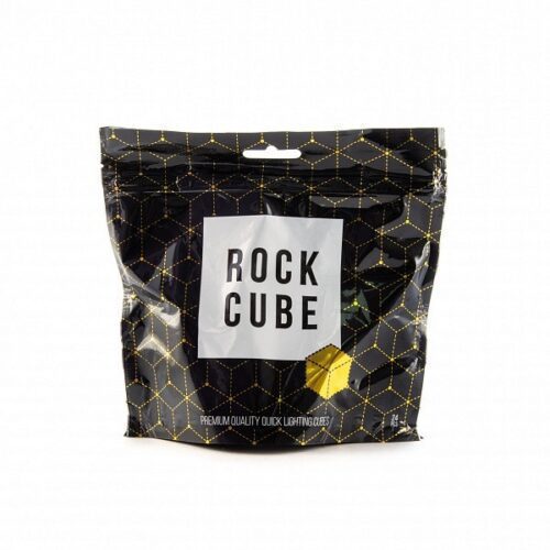 / Уголь для кальяна быстроразжигающийся Rock Cube 24шт, 25мм, 335г в ХукаГиперМаркете Т24