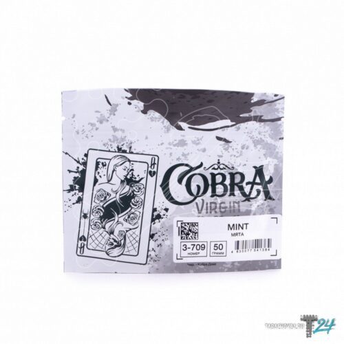 Cobra / Бестабачная смесь Cobra Virgin 3-709 Mint, 50г в ХукаГиперМаркете Т24